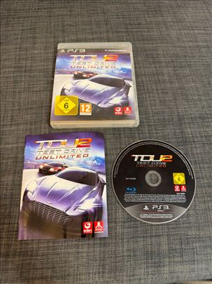 TDU2 Test Drive Unlimited 2 / Sony PS3 disk