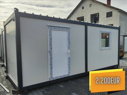 Građevinski,stambeni i kancelarij kontejner 6x2.4m