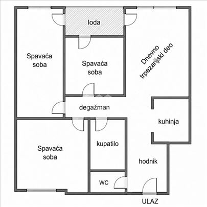 Novogradnja kod hotela Mar, 76m2 ID#25583