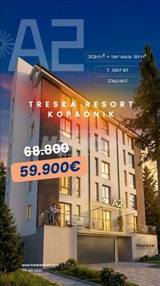 Apartman sa terasom // KOP // novo // 