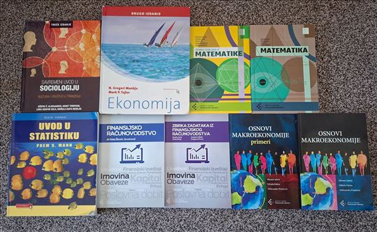 Knjige za prvu godinu Ekonomskog fakulteta