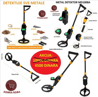 METAL DETEKTOR MD1008A - AKCIJA