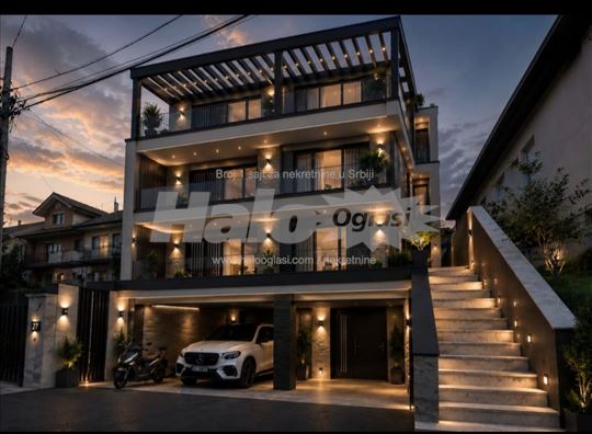 LUX Kuća 850m2 VOŽDOVAC/200+350 duplex /2 garaže