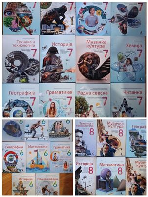 Udzbenik zbirka radna sveska 5 6 7 8 Vulkan 