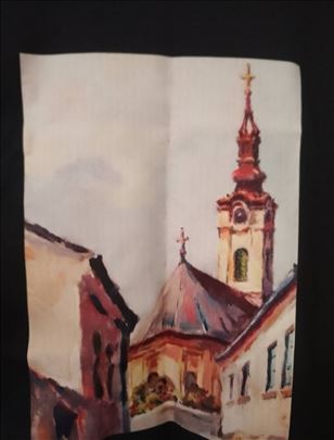 Unikat Novo majica Zemun Nikolajevska crkva XXl