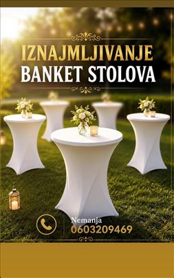 Barski stolovi iznajmljivanje Akcija po danu