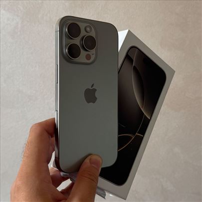 iPhone 16 Pro 128Gb Natural kao nov