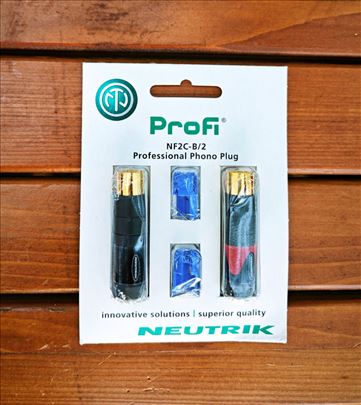 Neutrik NF2C-B/2 Professional Phono Plug