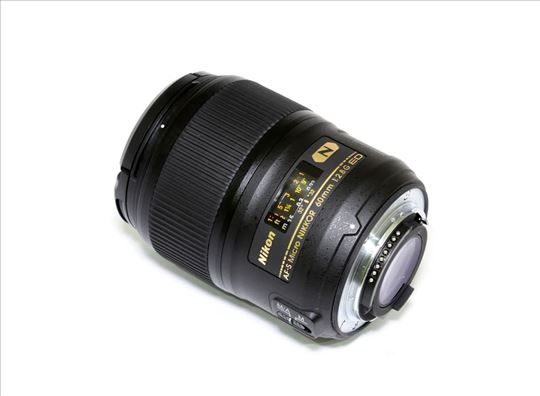 Nikon 60mm 2.8 ED N Micro (macro) - kao NOV