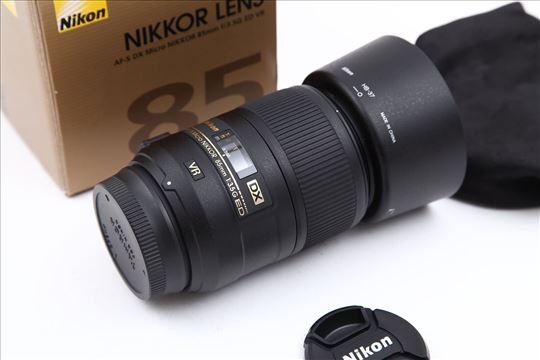 Nikon 85mm 3.5 Macro DX VR - MINT stanje