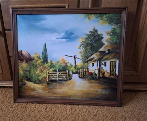 Dve slike ulje na platnu u odličnom stanju