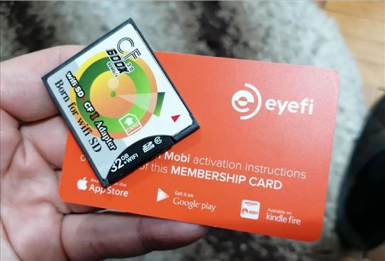 Eyefi 32GB kartica + CF adapter