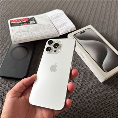 iPhone 15 Pro Max 256Gb Kao NOV 92% zdravlje bater