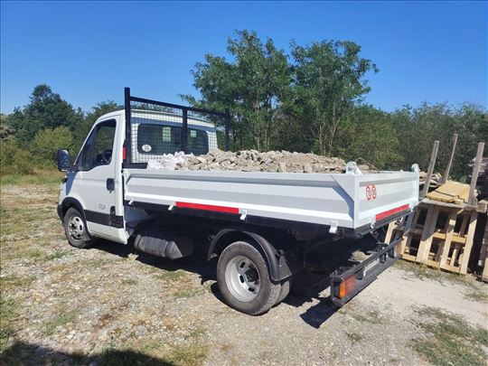 Kiper prevoz, Prevoz materijala i odvoz šuta