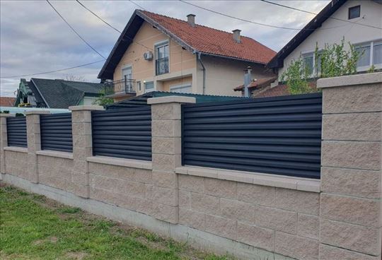 Moderne metalne ograde – izrada i montaža po meri
