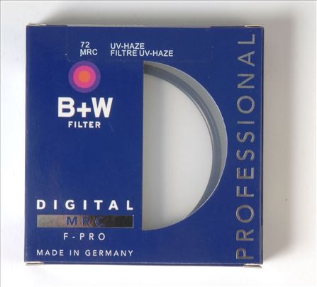 B+W 010M UV-Haze MRC F-PRO 72mm - novo