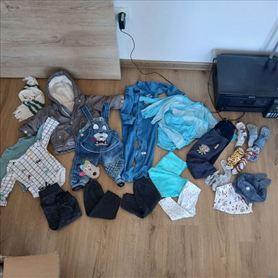 Pretopla zimska jakna i odeca 74,lot