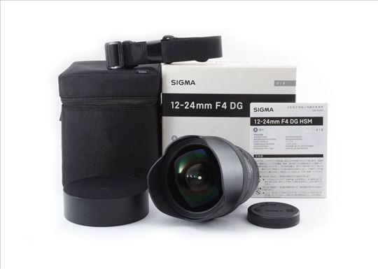 Sigma 12-24mm f/4 DG HSM ART za Canon -MINT stanje