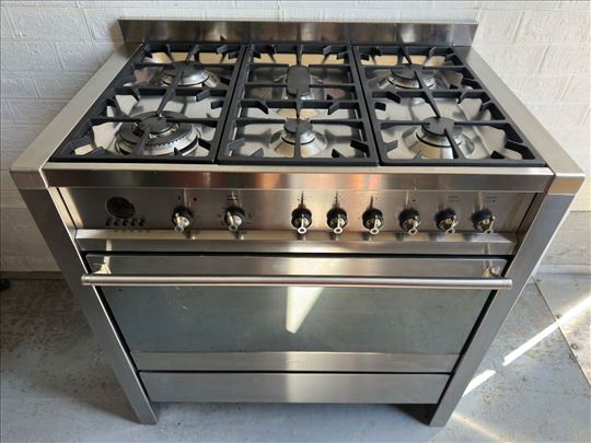 Smeg A1 profesionalnih sporet 6 gorionika