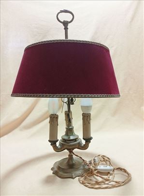 Stara francuska Bujot (Bouillotte) stona lampa