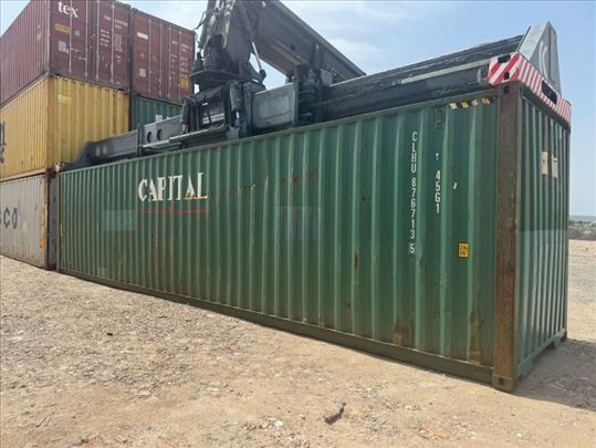 Više 40-stopnih High Cube (HC) transportnih kontej