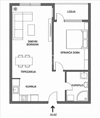 Novogradnja - Ledine, 42m2 ID#25614