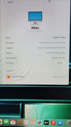 Apple iMac 21.5 2014 – i5 / 8GB RAM / 500GB SSD