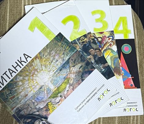 Čitanke za 1,2,3 i 4. razred gimnazije Logos