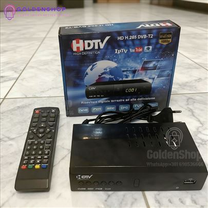 DVB T2 risiver za prijem digitalnih TV kanala - Se