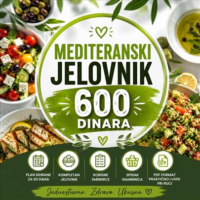 Mediterasnki jelovnik 600 dinara