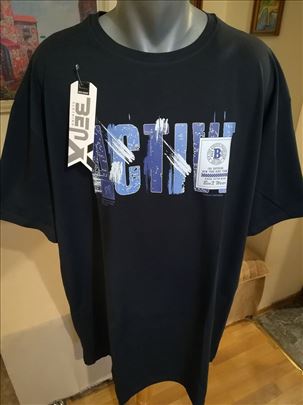 Odlicna muska pamucna majica Benx Velika 5XL Teget