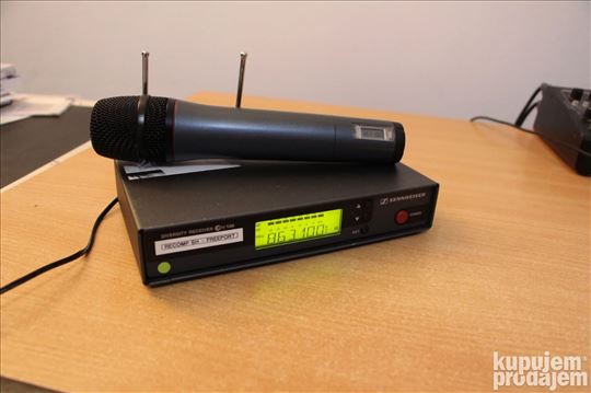 Mikrofon, kristalnog zvuka SENNHEISER EW 100 bežič