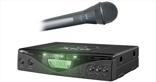 VRHUNSKI AKG HT 400/D nov bežični profesionalni mi