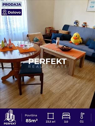 Dolovo, prizemna 85m2 na 23,59 ari