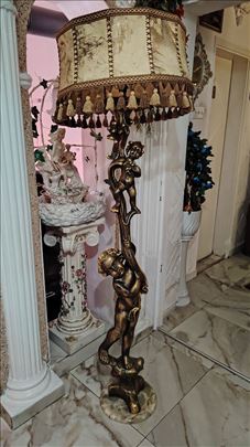 Stara Ocuvana Barokna Podna Lampa
