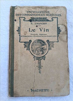 Le Vin - knjiga stara skoro 100 godina