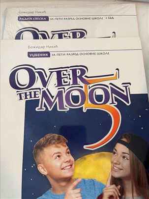 Over the Moon 5, komplet udžbenika za peti razred