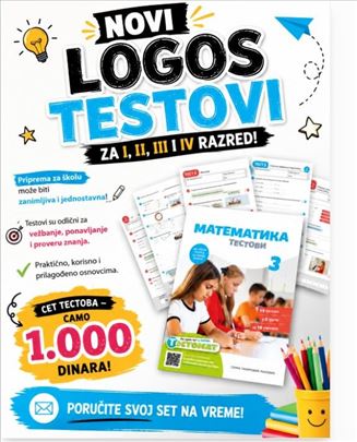 Testovi Novi Logos od I do IV razreda 