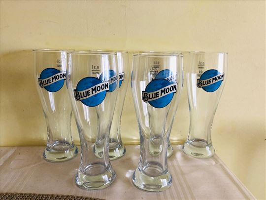 Case za pivo Blue Moon 0.3l, set 6 casa