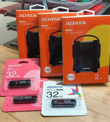 Eksterni Hard 2TB ADATA HD680 Gumirani za PS4, PS5
