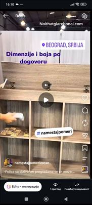 Komoda sa skrivenim pregradama