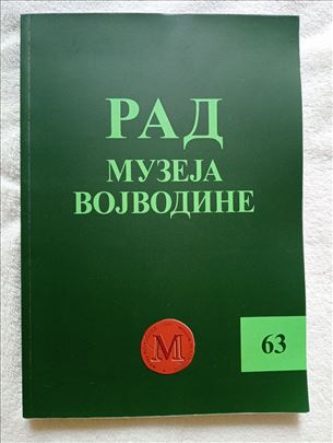 RAD MUZEJA VOJVODINE knjiga katalog 2021