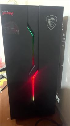 Gaming PC + 2 monitora + slušalice,tastatura, mis