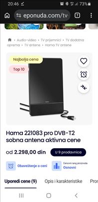Hama sobna dvbt antena