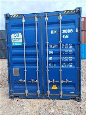 Kontejner 40ft High Cube (HC) 2021–2022 – zánovný,
