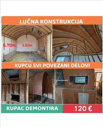 Metalna konstrukcija polovno