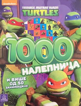 Nindža kornjače - 1000 nalepnica
