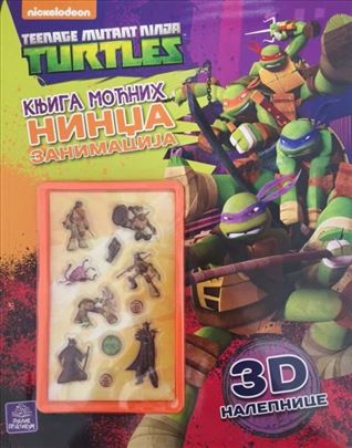 Nindža kornjače - knjiga moćnih nindža zanimacija