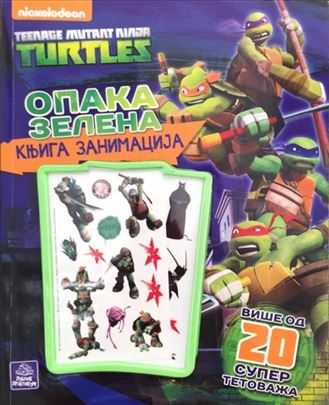 Nindža kornjače - Opaka zelena knjiga zanimacija