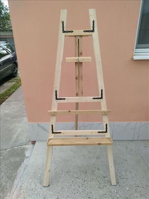 Slikarski štafelaj od drveta 180 cm visina